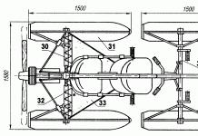 Аэросани самодельные с маломощным двигателем (чертежи) Бюджетные аэросани: процесс изготовления